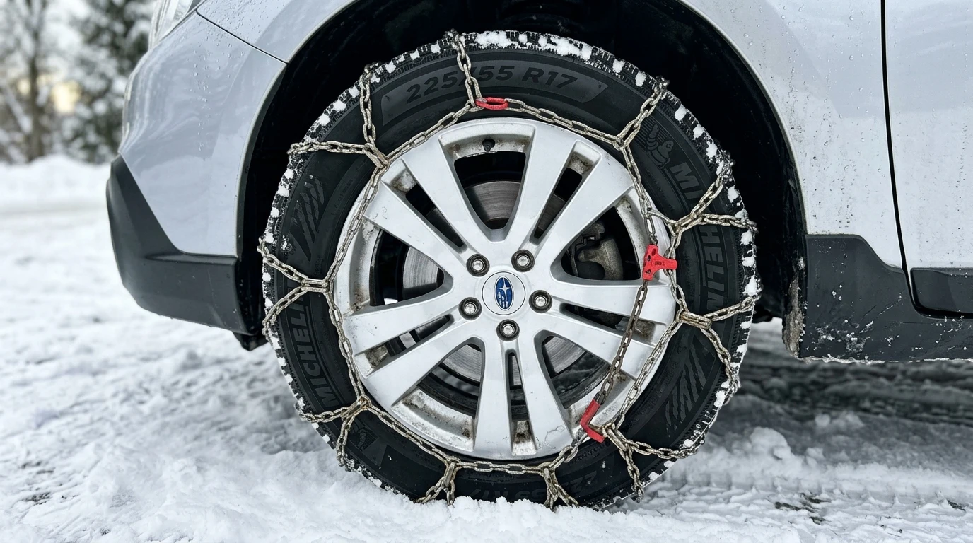 Sněhové řetězy na kola 225/55 R17: Nejlepší modely, srovnání a testy